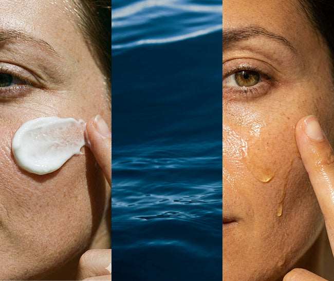 ¿La cream y el aceite hidratan la cara?