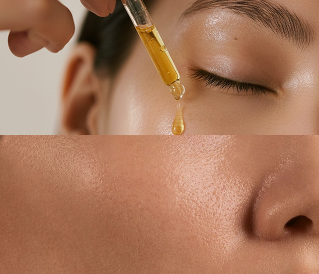 Aceite de cara natural