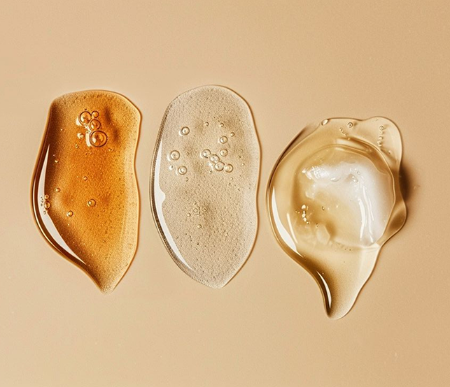 Gotas de aceite en formulación